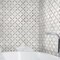 Msi Bianco Dolomite Lola 10.25 x 10.25 Polished Marble Mosaic Floor And Wall Tile, 10PK ZOR-MD-0576 - alternate 7